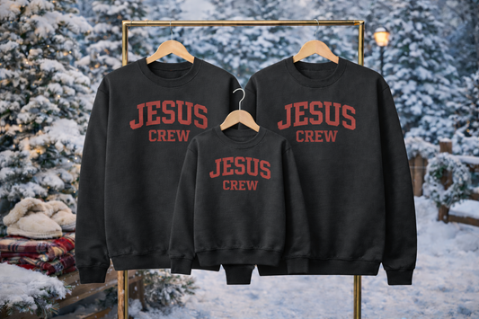 JESUS CREW – Sweater (Adult & Kids)