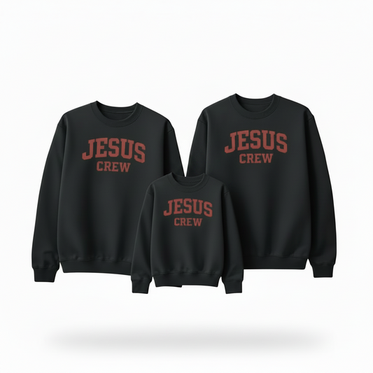 JESUS CREW – Sweater (Adult & Kids)