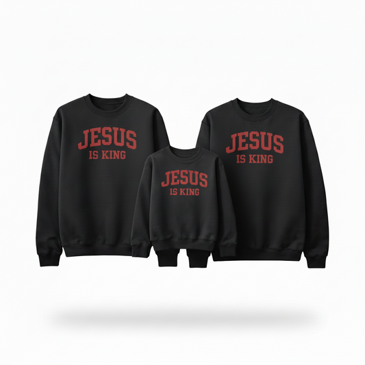 Jesus is King Sweater (Adults & Kids)