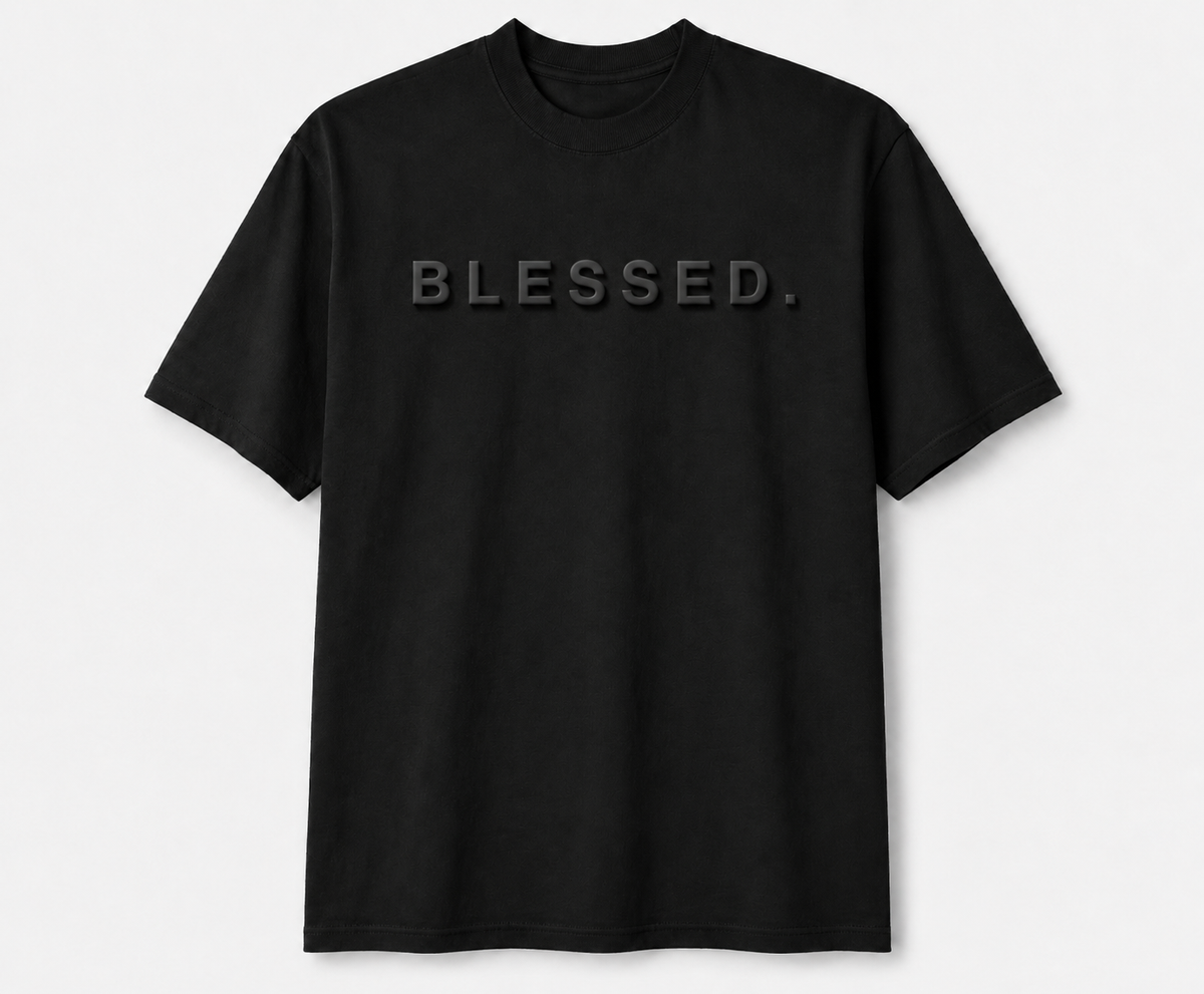 Blessed PUFF Print T-Shirt