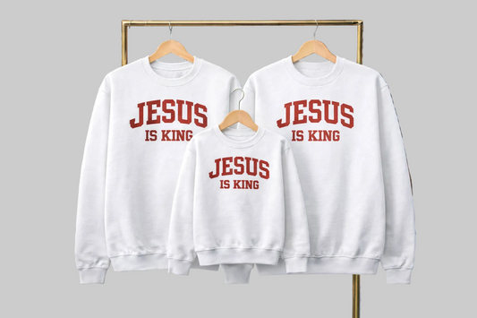 Jesus is King Sweater (Adults & Kids)