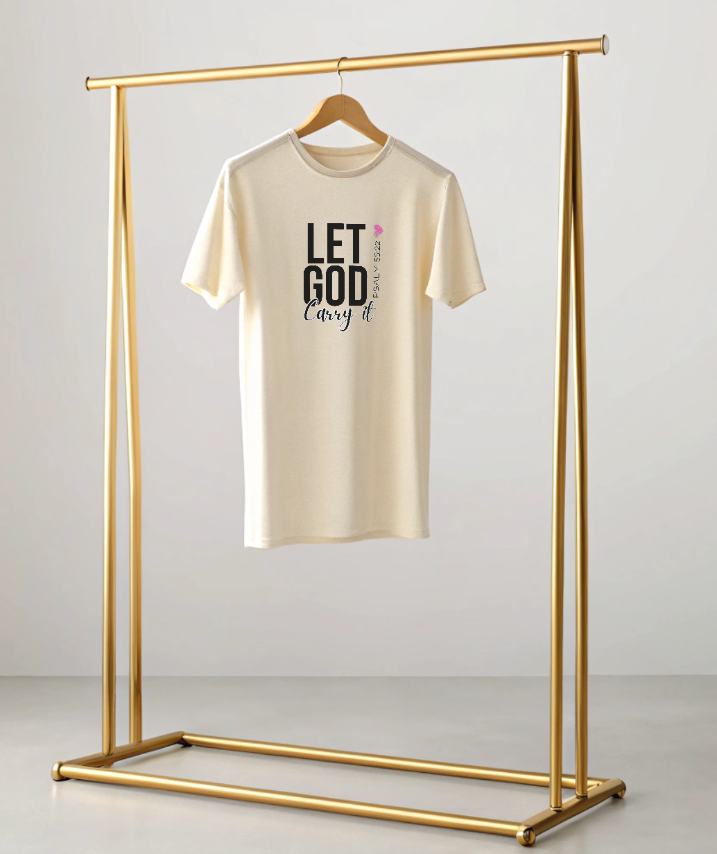 Let God Carry It – Comfort Colors Tee