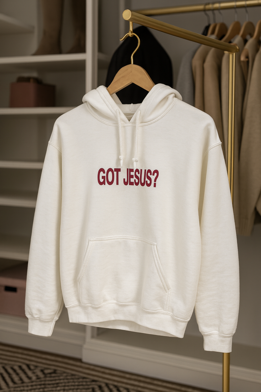Got Jesus? - Puff Print Hoodie