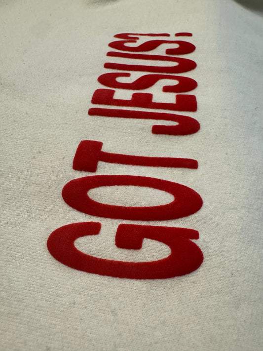 Got Jesus? - Puff Print Hoodie
