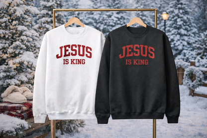 Jesus is King Sweater (Adults & Kids)