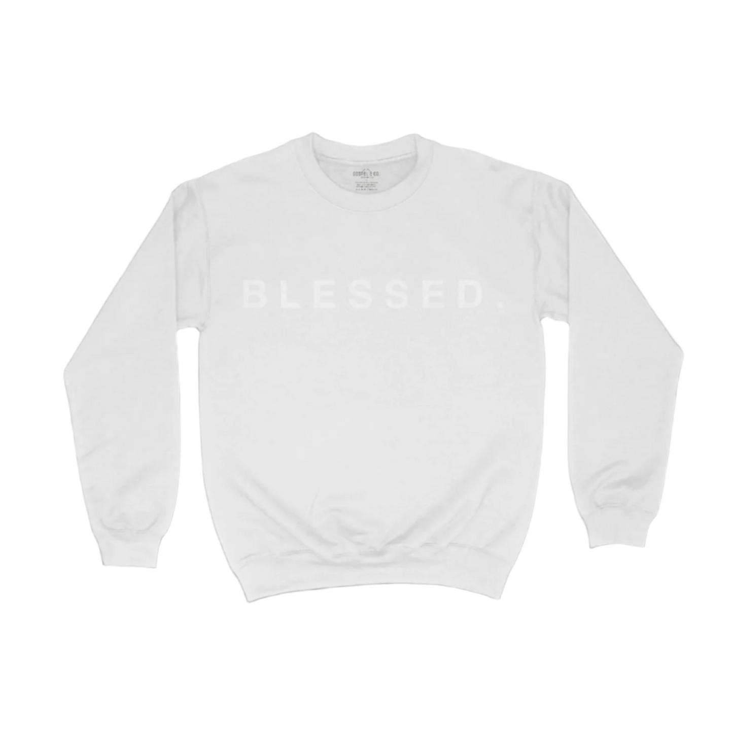 Blessed 3D PUFF Crew Neck Sweater