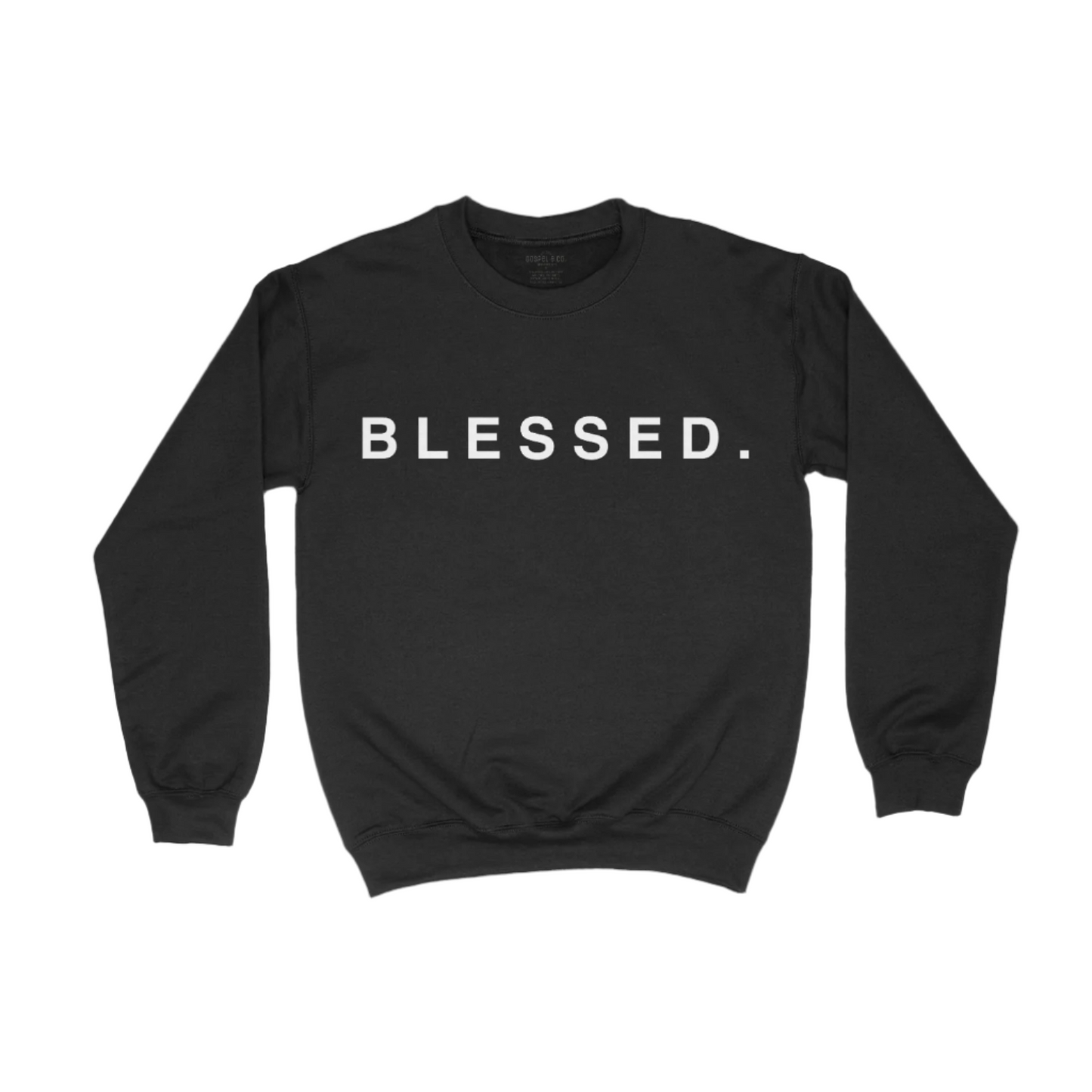 Blessed 3D PUFF Crew Neck Sweater