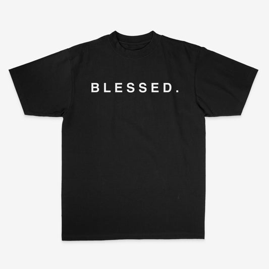 Blessed 3D Puff Graphics - Over Sized T-Shirt