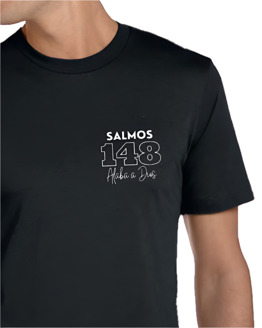 Salmos 148 Alaba a Dios - Camiseta Unisex en algodón Suave